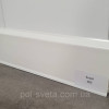 Плінтус ПВХ Grun Holz 20x70x2500 мм, Білий 000