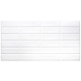 Панель ПВХ Grace Біла, білий шов (плитка)