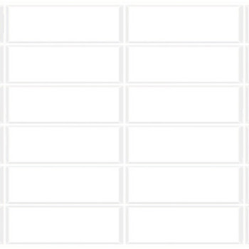 Панель ПВХ Grace Біла, білий шов (плитка)