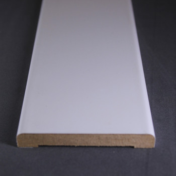 Лиштва МДФ Білий 2800*72*10мм  Супер Профіль