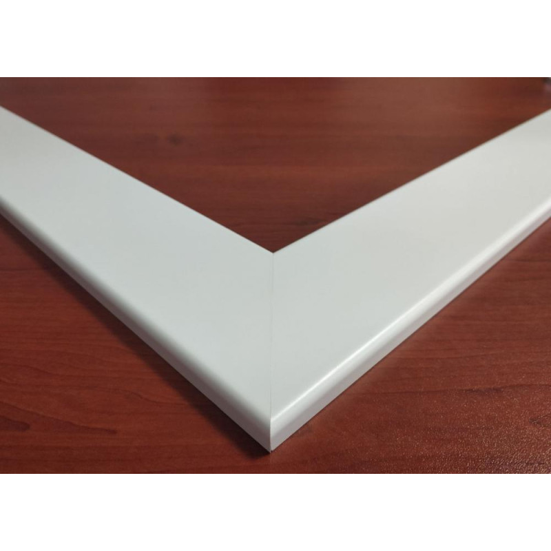 Лиштва МДФ Білий 2800*72*10мм  Супер Профіль