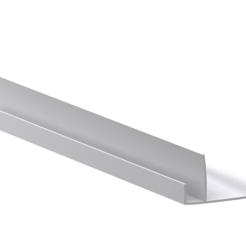 Профіль "F"8мм  для пластикової панелі