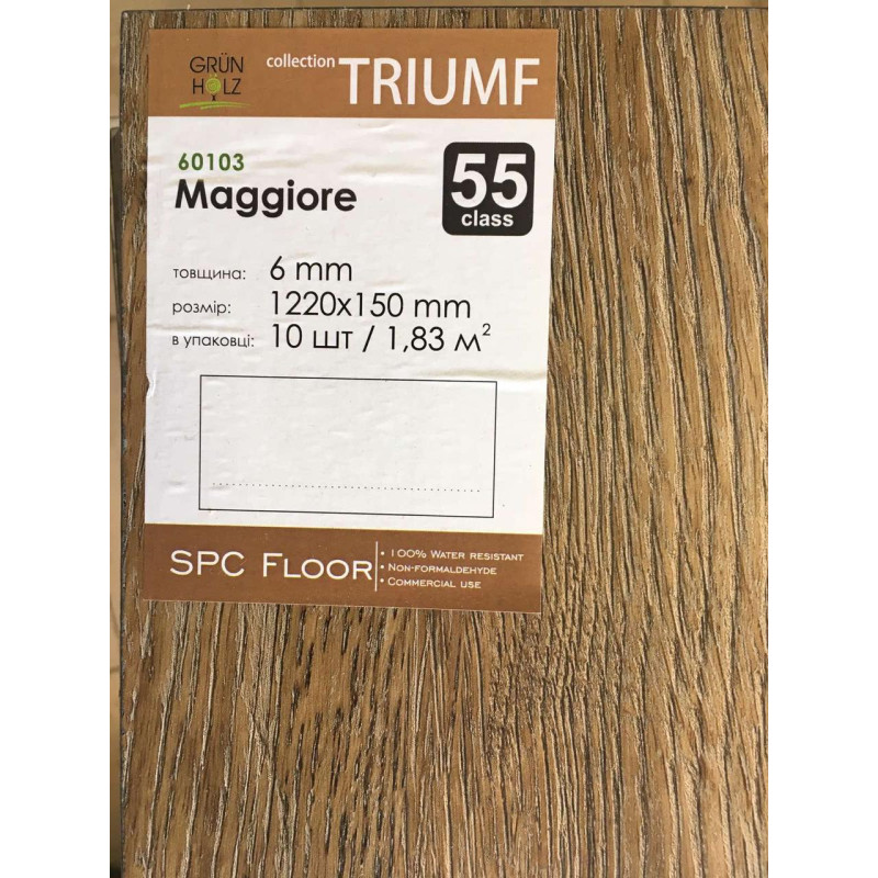 SPC ламінат Grun Holz Triumf - Maggiore VG 60103