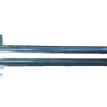 Заглушка пвх графіт до металевого відливу, довжина 280 мм