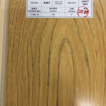 Двері гармошка Melody світлий дуб