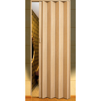 Двері гармошка Melody мускатний горіх