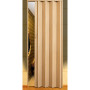 Двері гармошка Melody мускатний горіх
