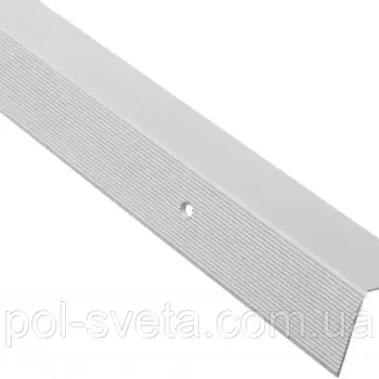 Кутовий алюмінієвий поріжок30*30ммУЛ-122 довжина 2700мм