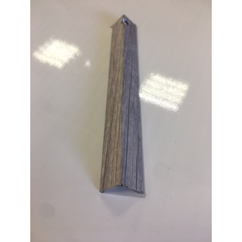 Декоративний алюмінієвий куточок 15х15 Дуб Сонома