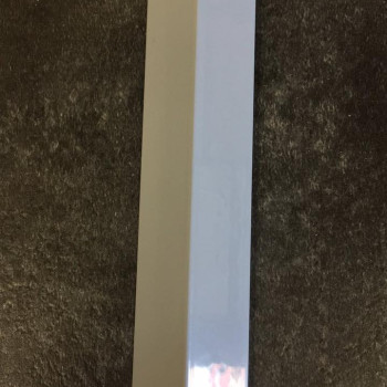 Декоративний алюмінієвий куточок 15х15 сірий