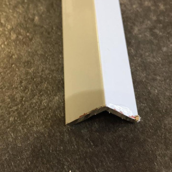 Декоративний алюмінієвий куточок 15х15 сірий