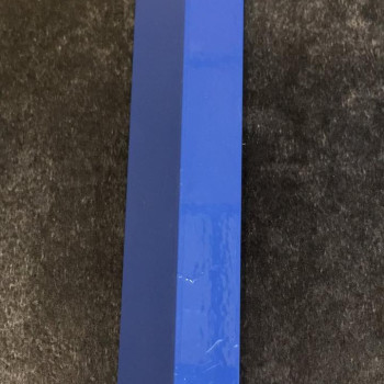 Декоративний алюмінієвий куточок 15х15 синьо-блакитний