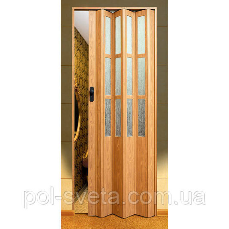 ПВХ Двері гармошка 2,03*0,86 Symfonia Дуб