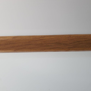 Плінтус Grun Holz ПВХ з коробом Горіх 428