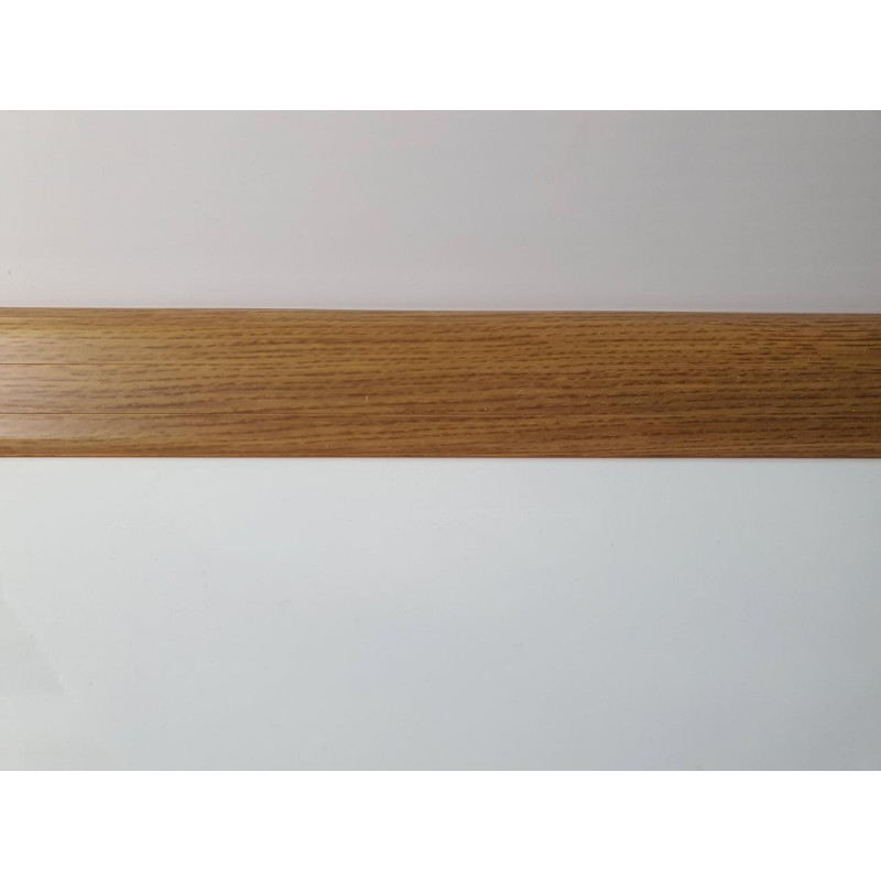 Плінтус Grun Holz ПВХ з коробом Дуб