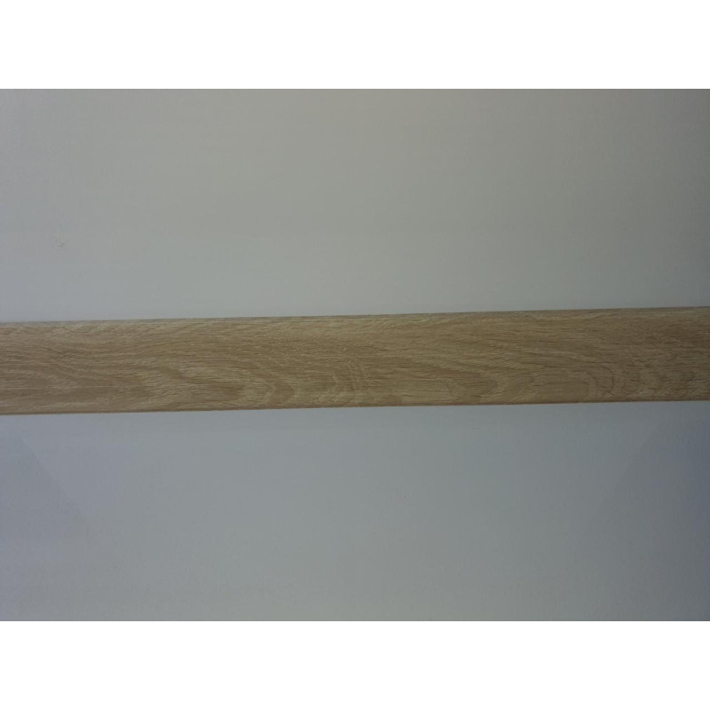 Плінтус Grun Holz ПВХ з коробом Дуб Альпійський 28107