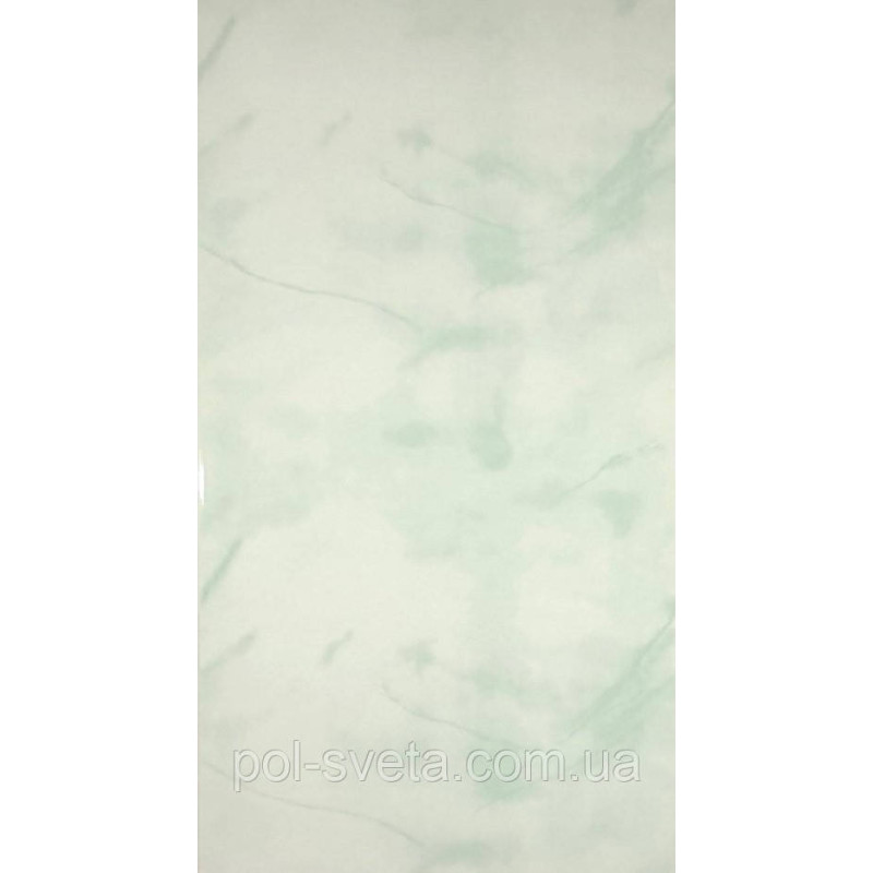 Панель пластикова Decomax ON-03 Онікс зелений 6000х250х8 мм Пластикове покриття для стін Стельова панель