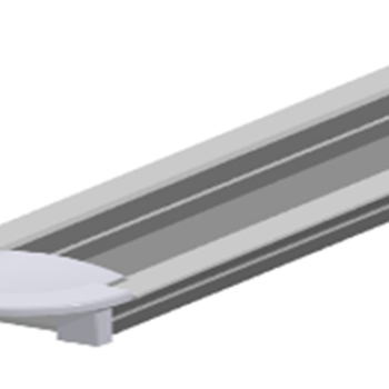 LED-профіль ПАК 0052 (матова лінза)