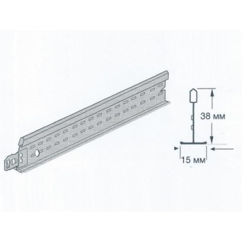 Профіль Armstrong для стелі 0,6 м, білий