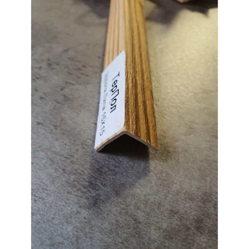 Ламінований кут Золота Липа 15*15 ТерПол