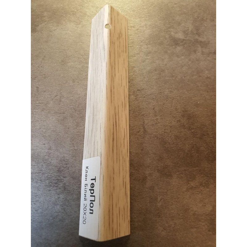 Декоративний куточок Клен Білий 20*20, 15х15 ТерПол