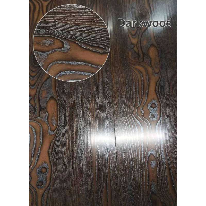 Панель пластикова Decomax Darkwood 6000х250х8 мм Пластмасові панелі для стін Панель пвх листова