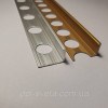 Алюмінієвий профіль для плитки зовнішний L-подібний 10 мм, Срібло