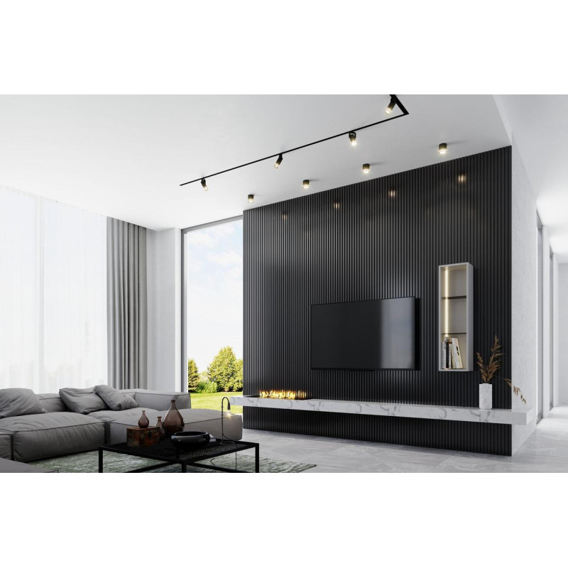 Стінові панелі МДФСупер Профіль 12117 (Венге)