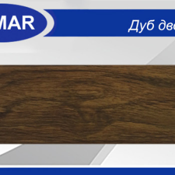 Плінтус ПВХ WIMAR Дуб Двозчинний 813