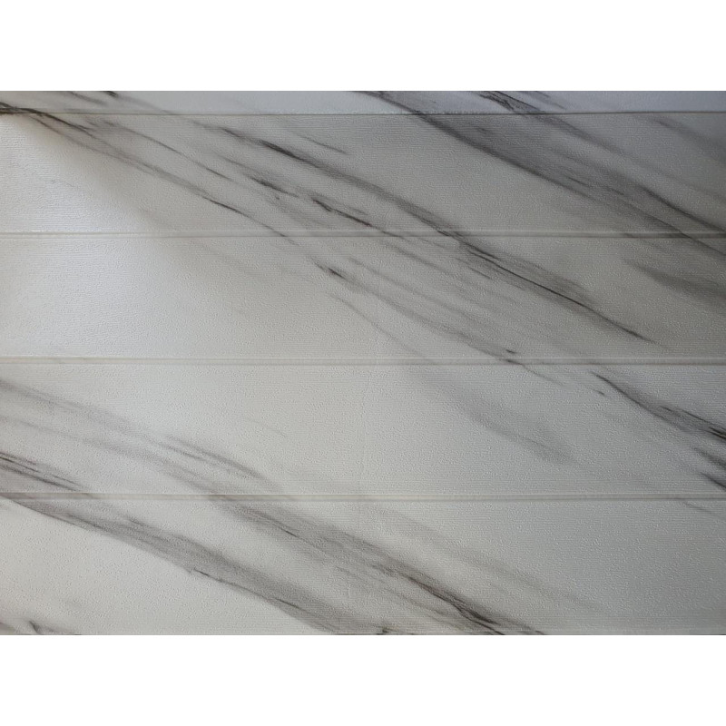 Самоклейні 3D-панелі Grace Мармур білий 700х700 мм