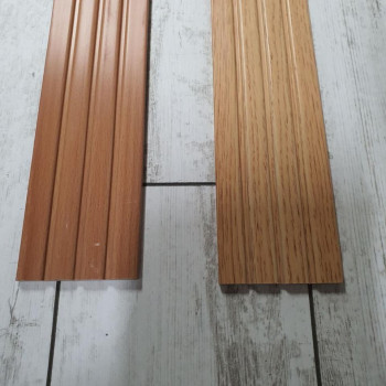 Лиштва пластикова (пвх) 2500*80мм (дуб світлий, дуб натуральний, бук)