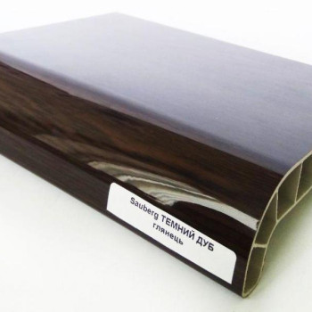 Підошва Sauberg Темний дуб глянець (150, 200, 250, 300, 350, 400, 450, 500, 600 мм) 450