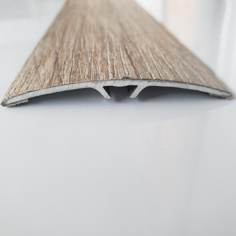 Напівкруглий підлоговий поріг з прихованим кріпленням шириною 60 мм, Секвоя (АП-014)