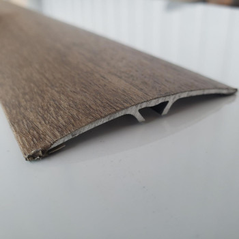 Напівкруглий підлоговий поріг із прихованим кріпленням завширшки 60 мм, Дуб Моко (АП-014) 2700