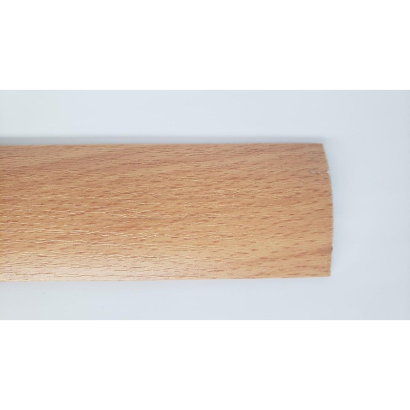 Алюмінієвий поріг з прихованим кріпленням 40 мм, Бук (АП-013)