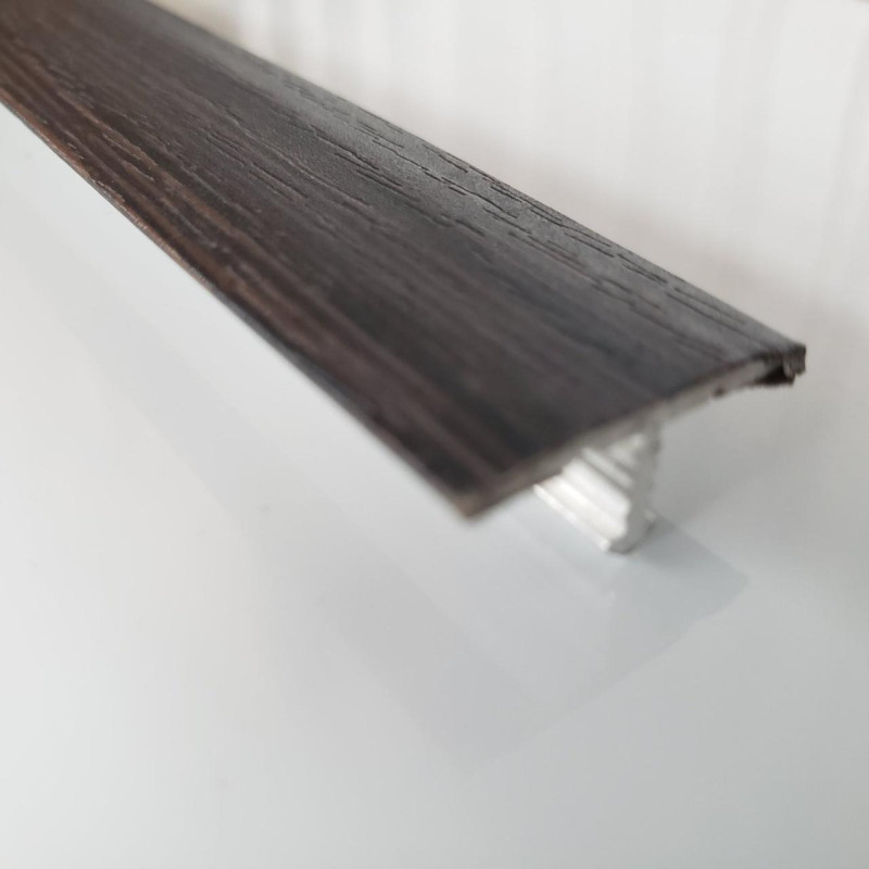 Профіль з'єднувальний Т-подібної форми, ширина 18 мм довжина 2,7 м, Венге