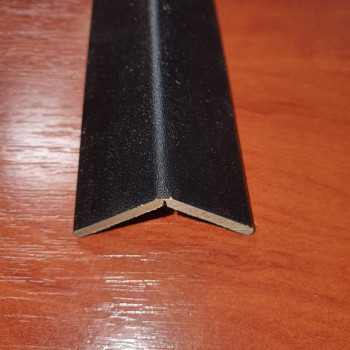 Універсальний декоративний Куточок МДФ Чорний