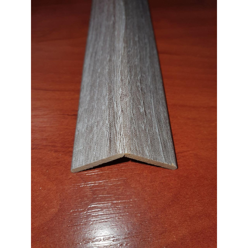 Універсальний декоративний Куточок МДФ Дуб Шамоні Сірий mini