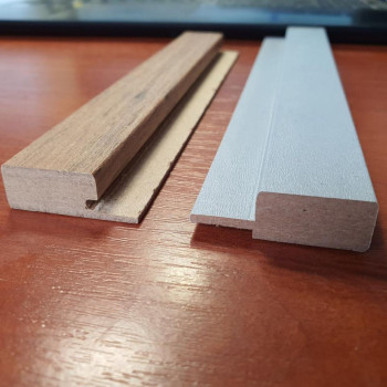 Фінішна планка МДФ ( Дуб, антрацит, венге, дуб сонома, пекан, титан гофті, білий, чорний)