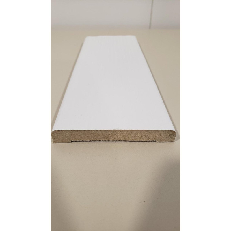 Лиштва МДФ Бланко 2800*72*10мм Супер Профіль