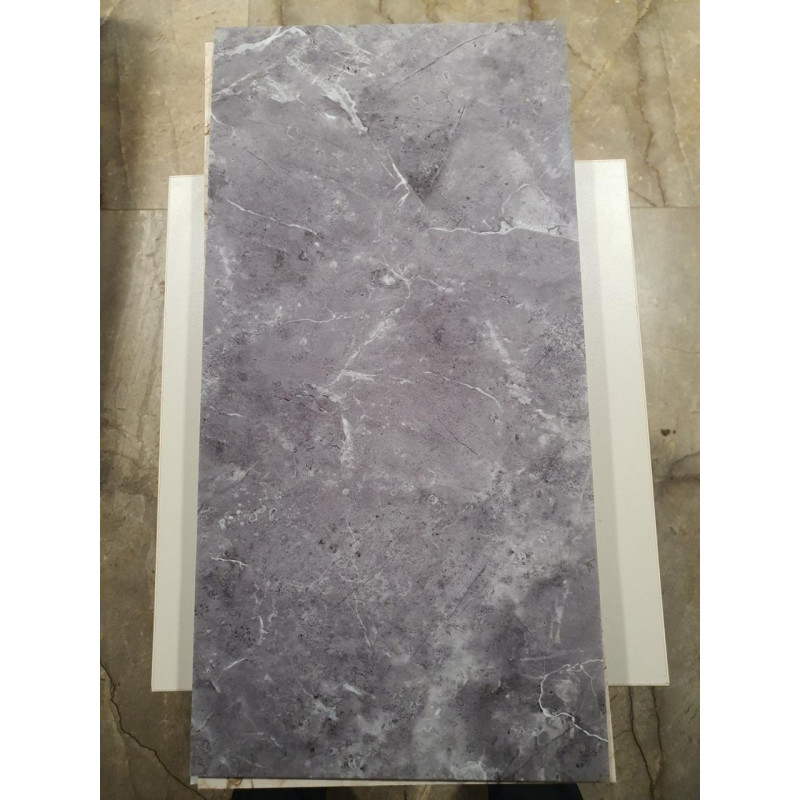 Плитка самоклеюча Fogomart мармур темно сірий 903 (600х300х3 мм)