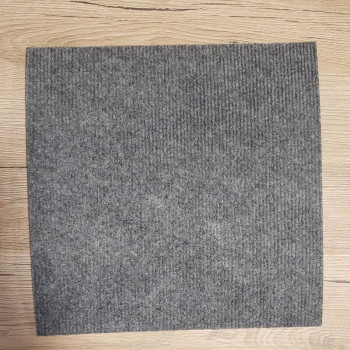 Самоклеюча плитка під ковролін 30х30 світло-сіра