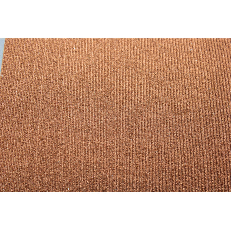 Самоклеюча плитка під ковролін 60х60 коричневий