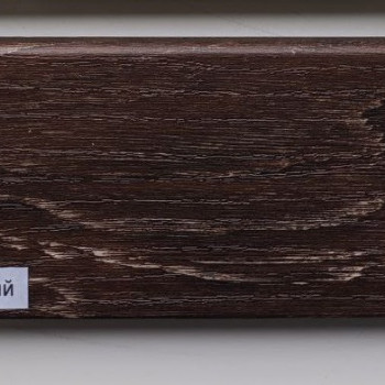 Плінтус Супер профіль ПП1280 Дуб портовий 2800х79х12.5 мм Високі плінтуси на підлогу МДФ плінтус підлоговий