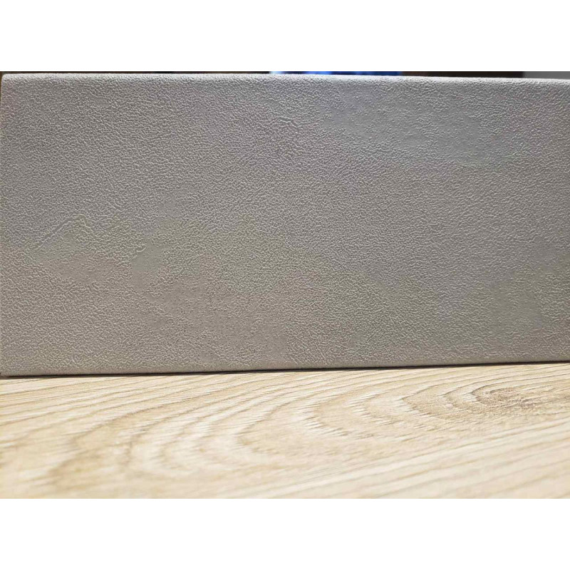 Плінтус Супер профіль Плінтус ПП 1280 Бетон світлий 2800х79х12.5 мм Широкий плінтус підлоговий Плоский плінтус