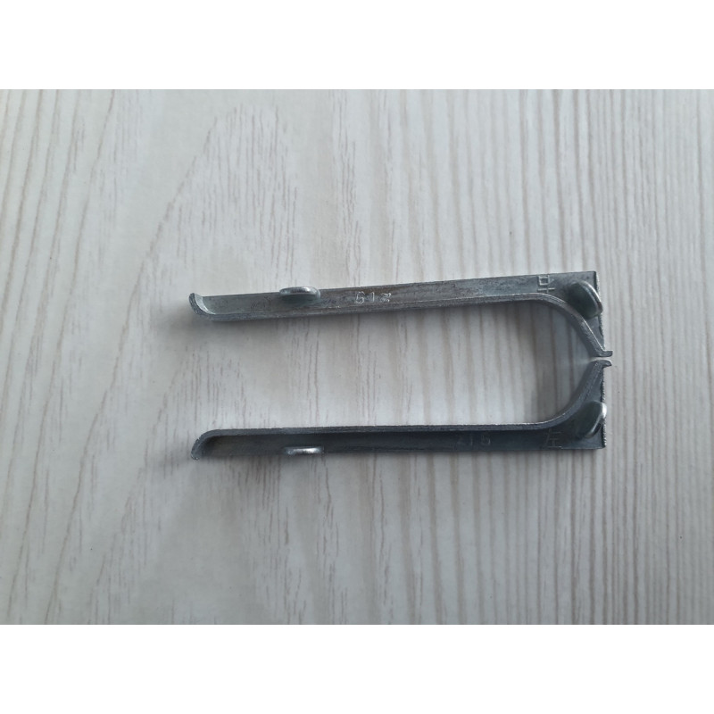 Закінченя на алюмінієвий плінтус 40 мм, пара ( чорний )