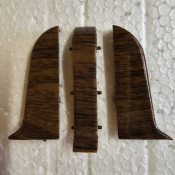 Закінчення пара до Плінтусу ПВХ Дуб Хендерсон 80001