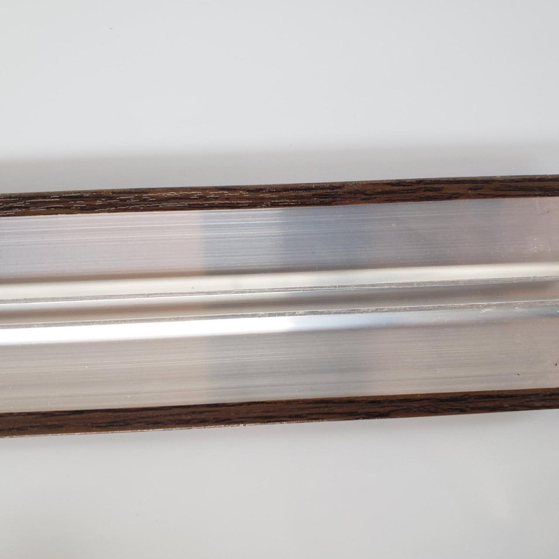 Напівкруглий підлоговий поріг шириною 60 мм, Сантана (АП-014)