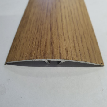 Напівкруглий підлоговий поріг шириною 60 мм, Дуб (АП-014)