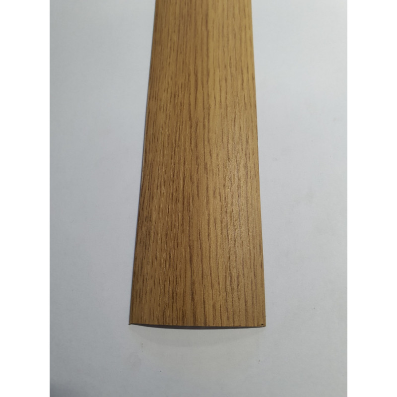 Напівкруглий підлоговий поріг шириною 60 мм, Дуб (АП-014)